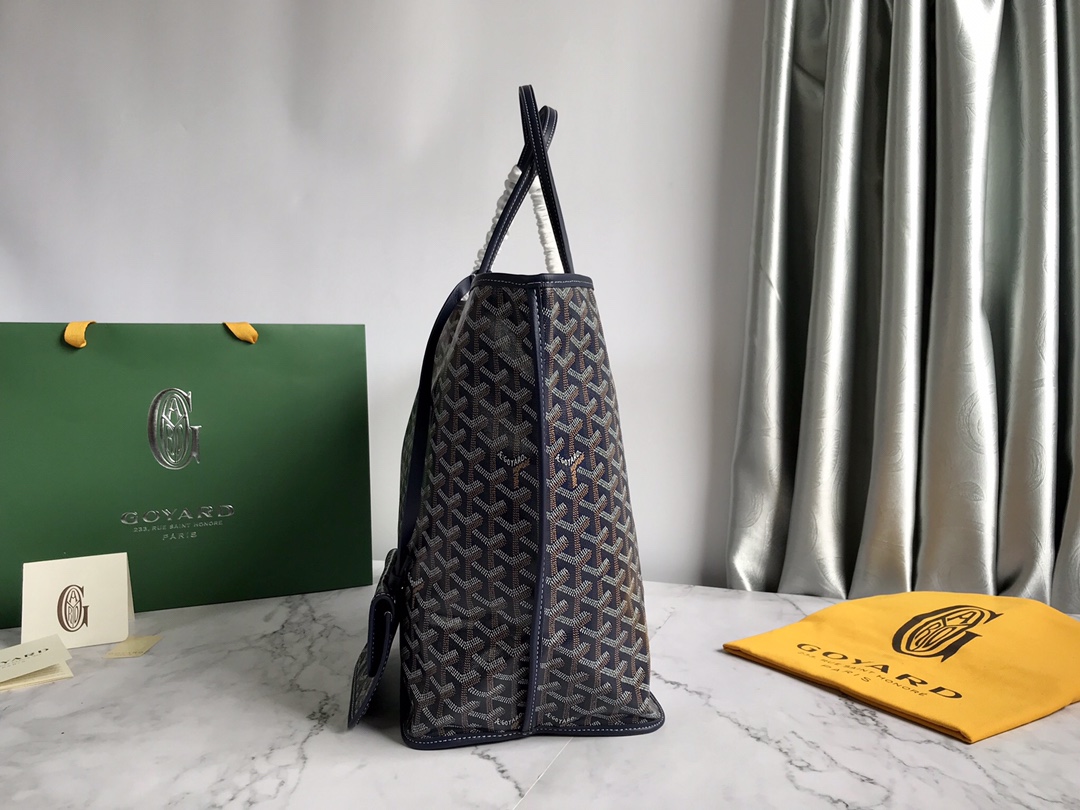 Anjou GM Reversible Tote Bag In Navy